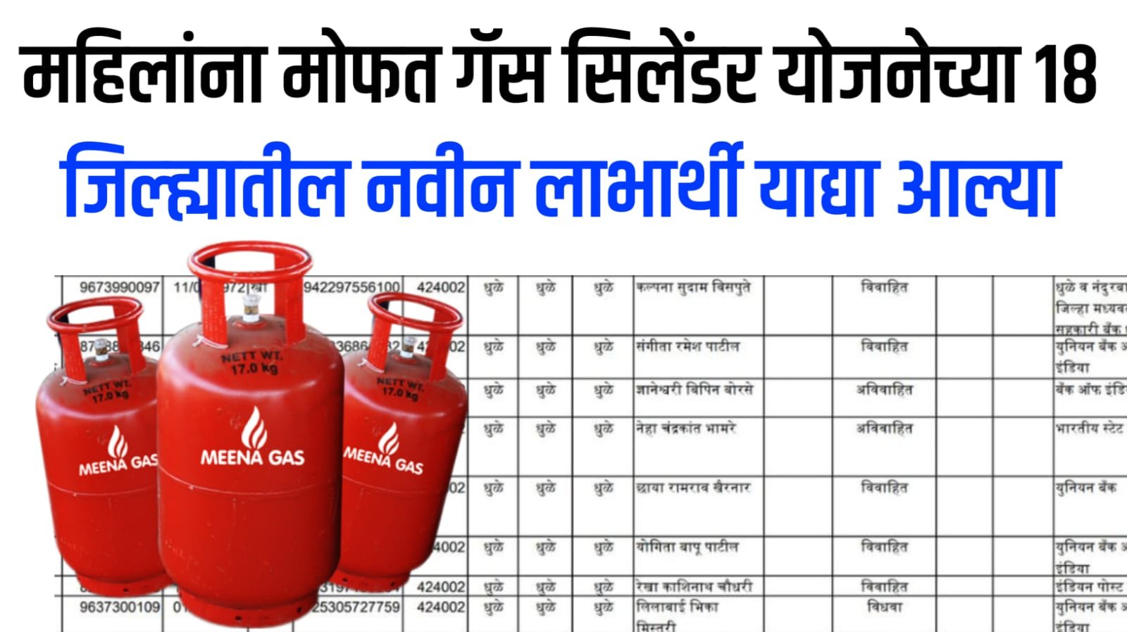 Free gas cylinder